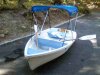 10 foot Walker Bay dinghy with bimini and oars Northport NY 5163533732 550bux.jpg